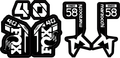 Fox 40/ Bomber 58 Decal - Riot Racing