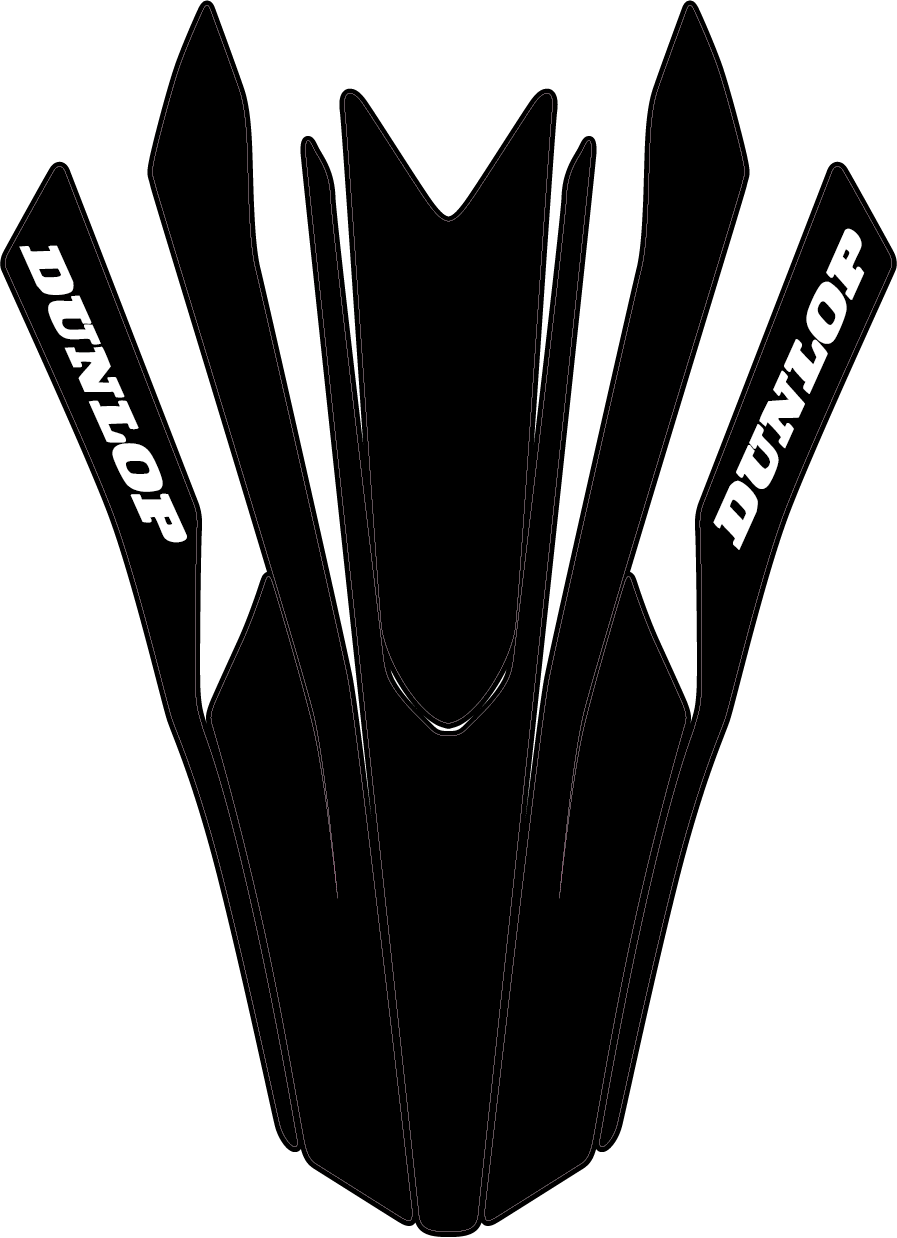Ultra Bee Front Fender Decal - Riot Racing