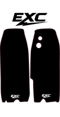 EXC Mini Moto Fork Gaurd Decals - Riot Racing