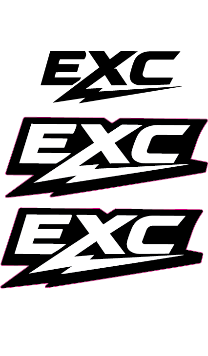 EXC Fork Tube Decal (Set of two) - Riot Racing