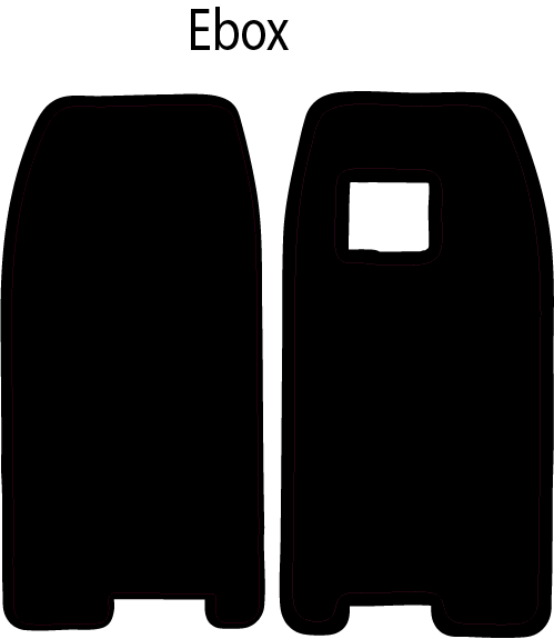 Ebox Fork Gaurd Decal - Riot Racing