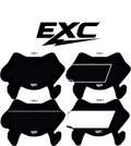 EXC Ultrabee Plate Decal - Riot Racing