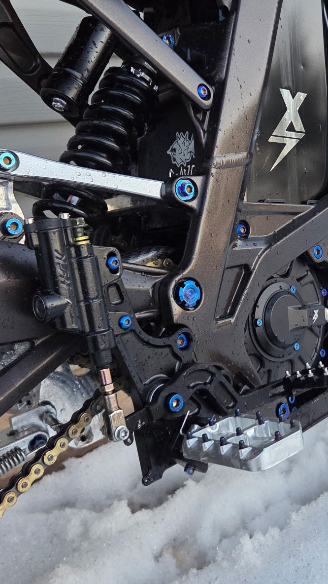 Surron lbx titanium bolt kit Tirider