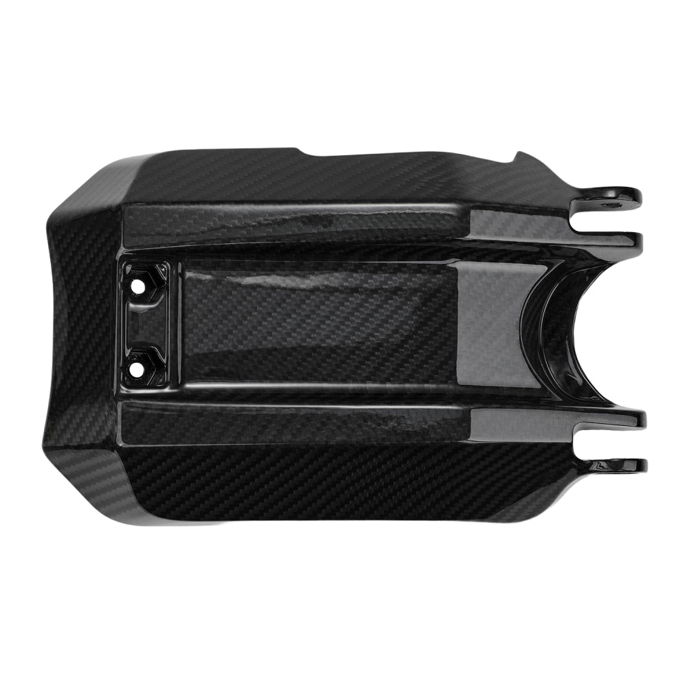 E Ride Battery Cover — Carbon Fiber Ghost Carbon