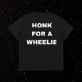 Black Honk For A Wheelie Shirt Luxury Moto