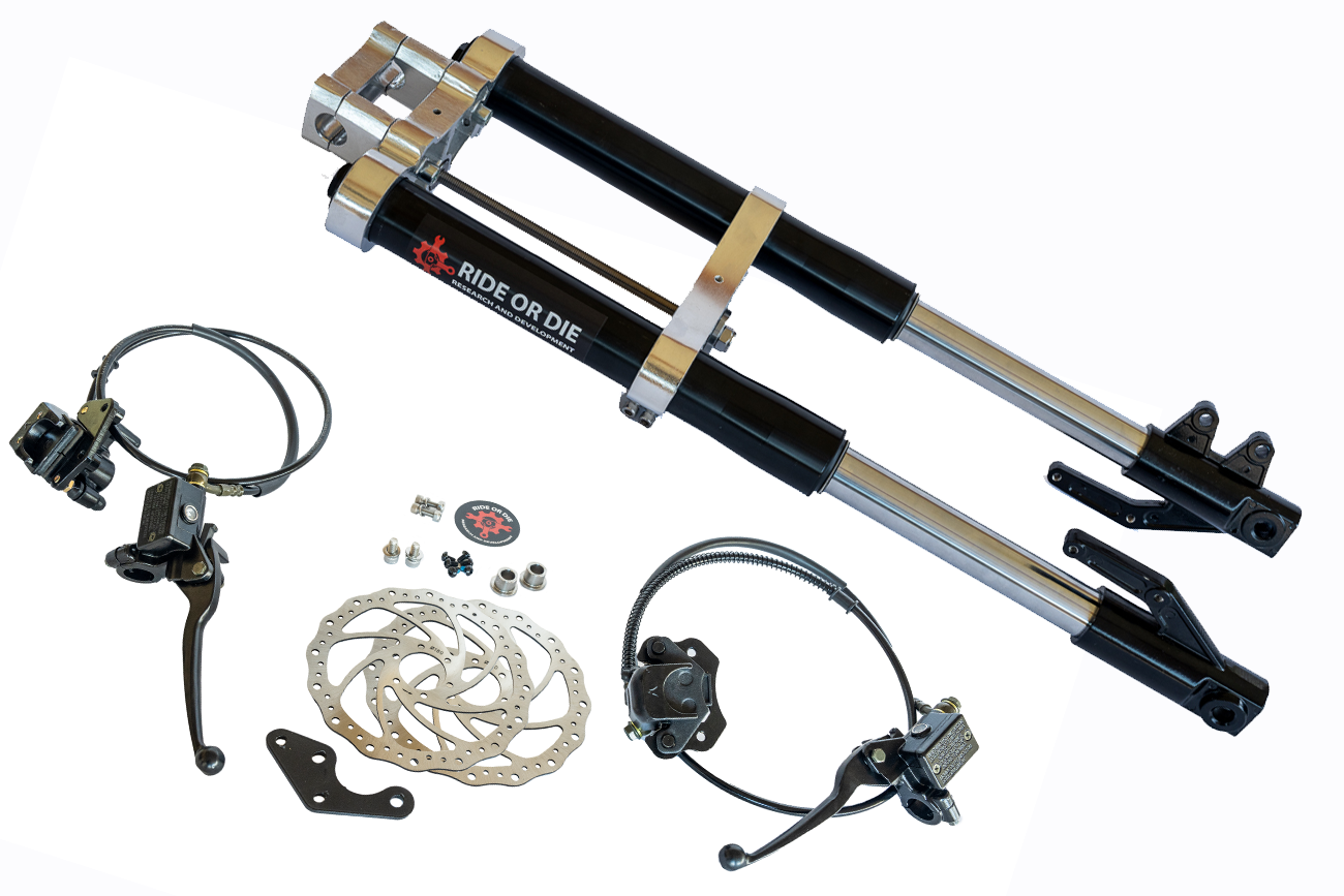 Razor MX/SX/RSF Fork Fully Bolt-On Suspension Upgrade Kit Ride or Die R&D