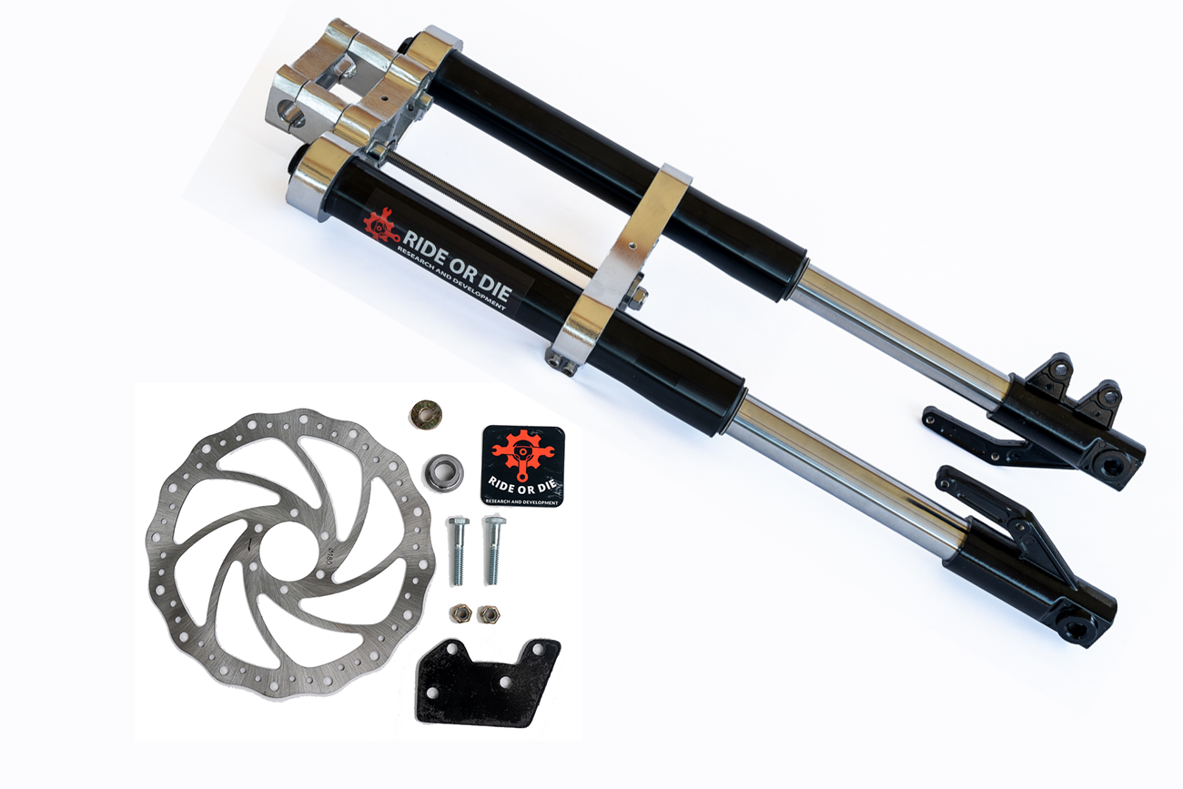 Razor MX/SX/RSF Fork Fully Bolt-On Suspension Upgrade Kit Ride or Die R&D