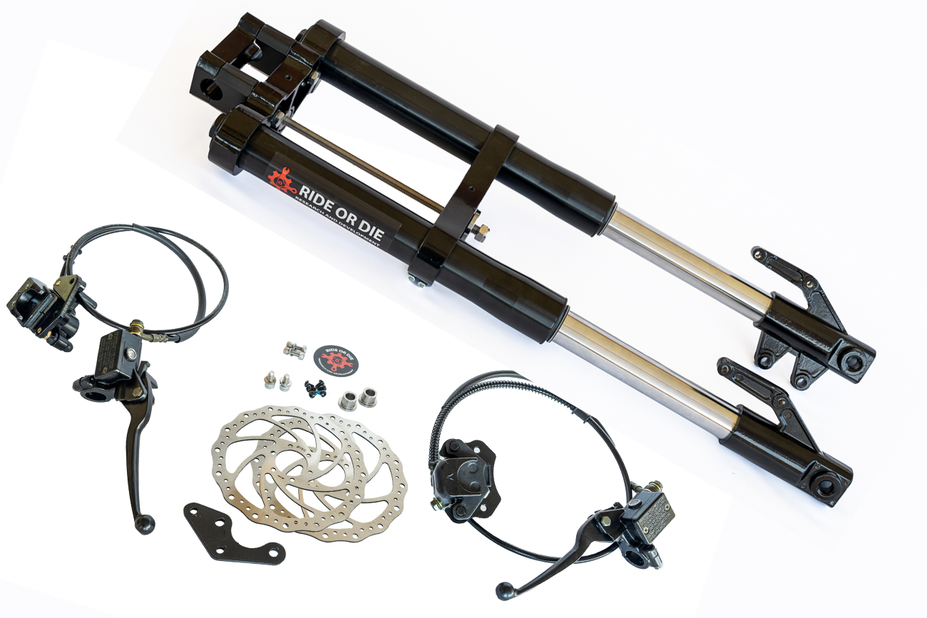 Razor MX/SX/RSF Fork Fully Bolt-On Suspension Upgrade Kit Ride or Die R&D