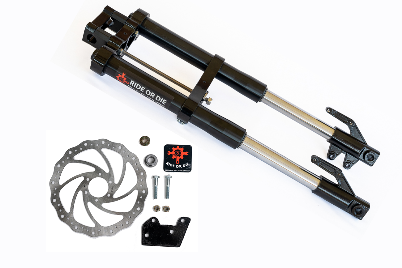 Razor MX/SX/RSF Fork Fully Bolt-On Suspension Upgrade Kit Ride or Die R&D