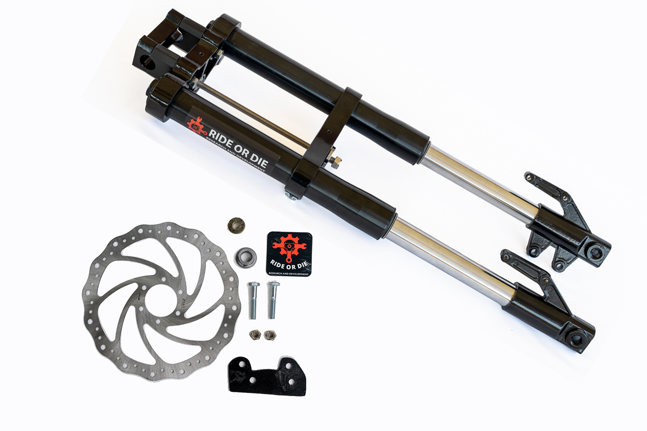 Razor MX/SX/RSF Fork Fully Bolt-On Suspension Upgrade Kit Ride or Die R&D
