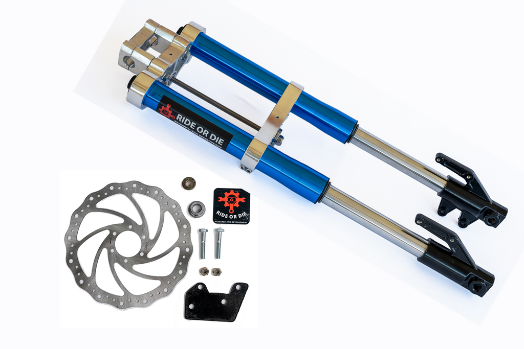 Razor MX/SX/RSF Fork Fully Bolt-On Suspension Upgrade Kit Ride or Die R&D