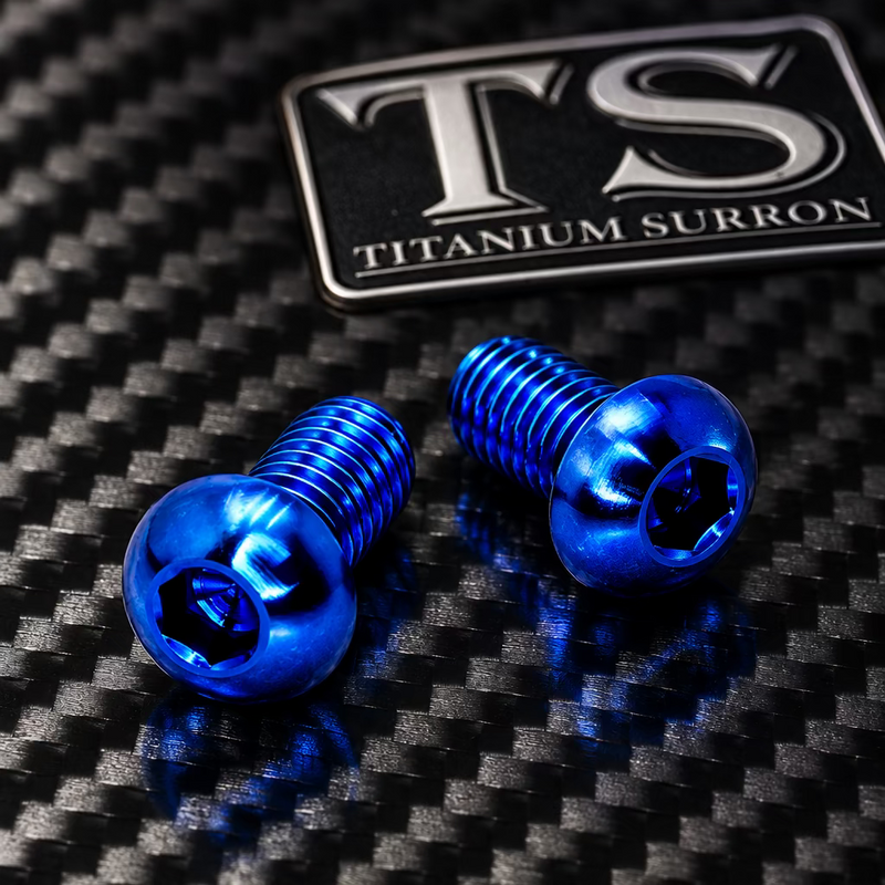 Titanium M6 Ignition Cover Bolts (Set of 2) Titanium Surron