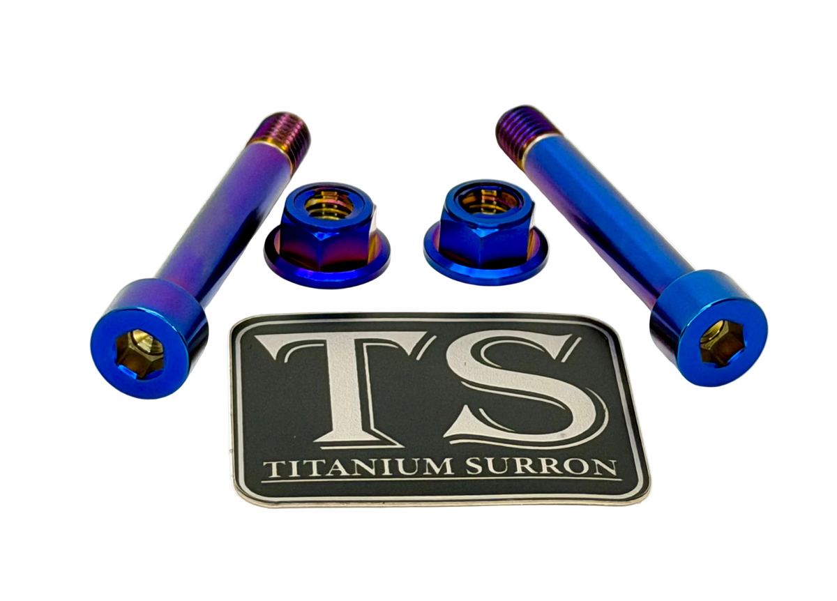 Titanium Rear Shock Mount Hardware (4 Pieces) Talaria XXX Titanium Surron