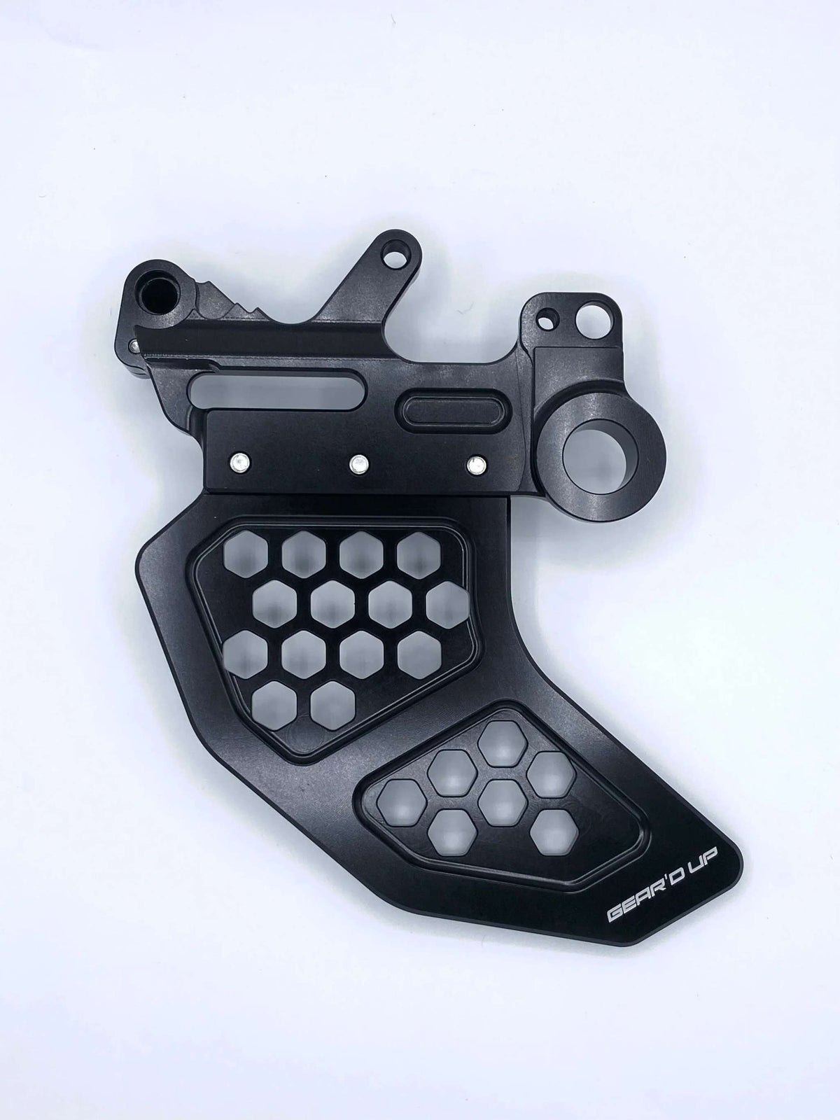 Ultra Bee Rear Caliper Bracket and Rotor Guard-Gear’d Up EV Warehouse