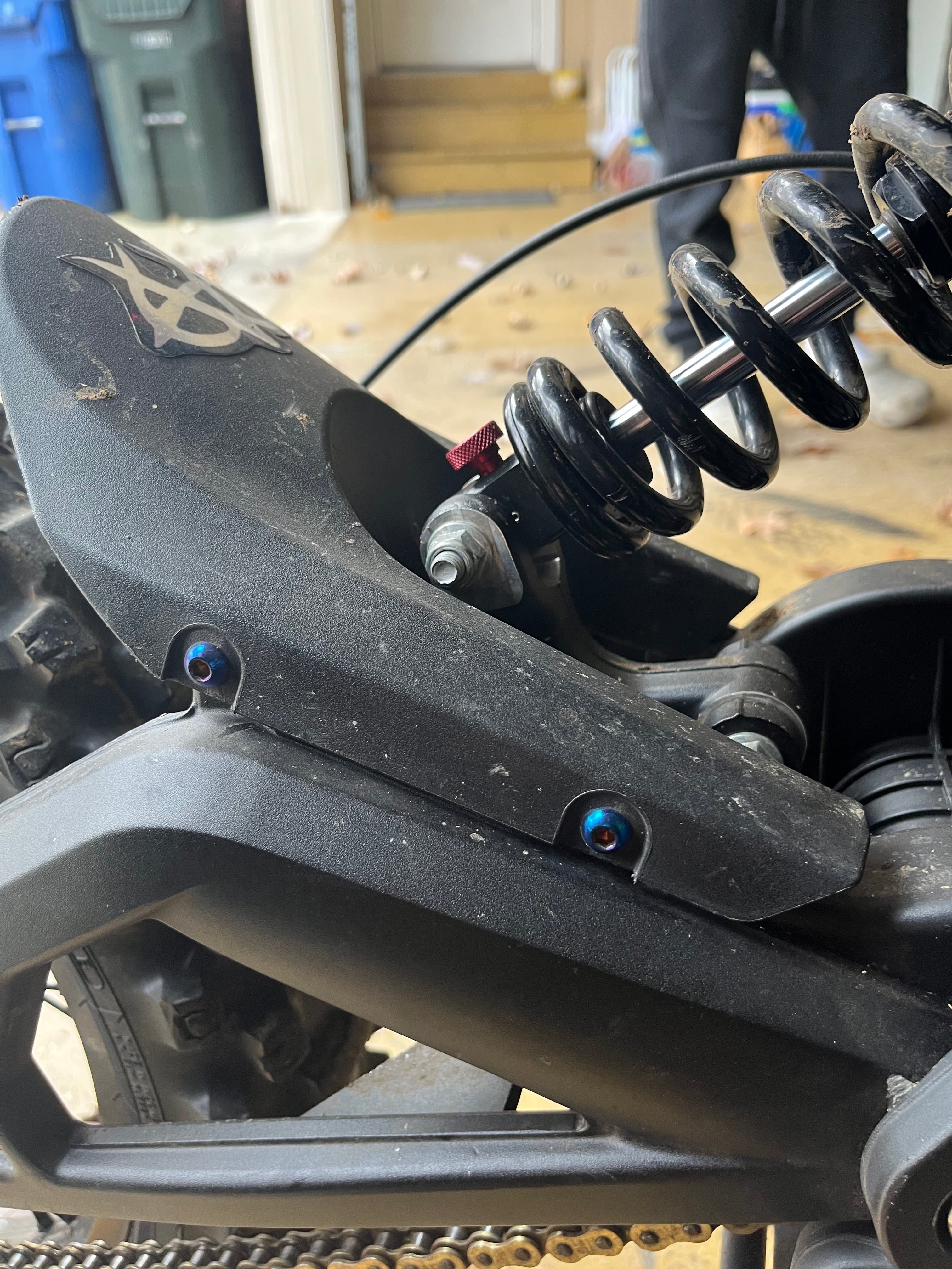 Eride Mud Guard Bolts (Set of 4) axbolts