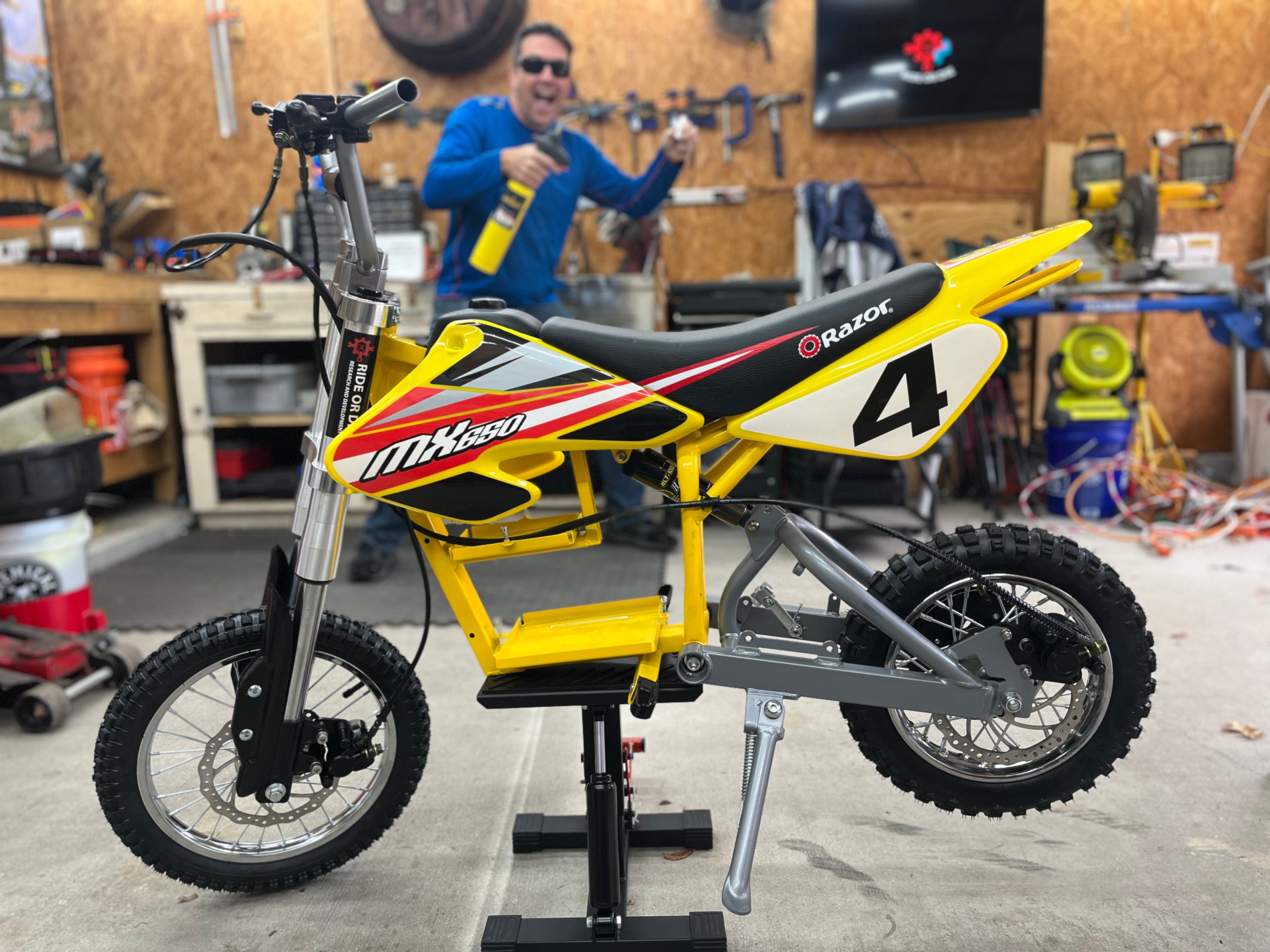 Front and Rear Hydraulic Brake Kit Ride or Die R&D