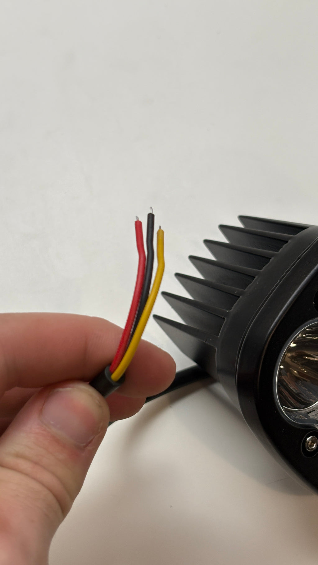 Quad led light (light and mount only) some additional modification may be required for install