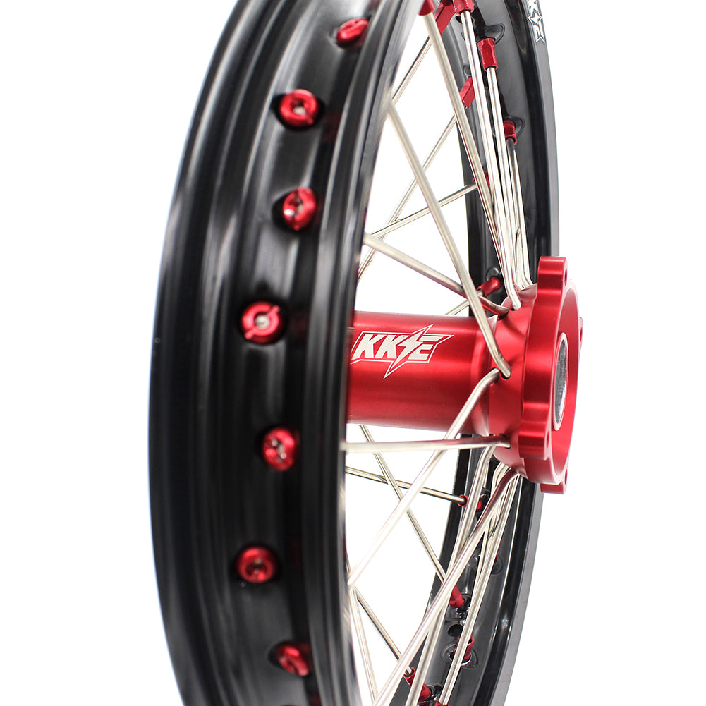 KKE 19×1.6/16×1.85 Kids Spoked Wheels For HONDA CRF150R CRF150RB 2007-2025 KKE Racing