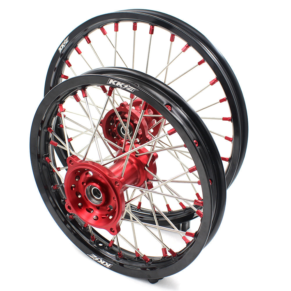 KKE 19×1.6/16×1.85 Kids Spoked Wheels For HONDA CRF150R CRF150RB 2007-2025 KKE Racing