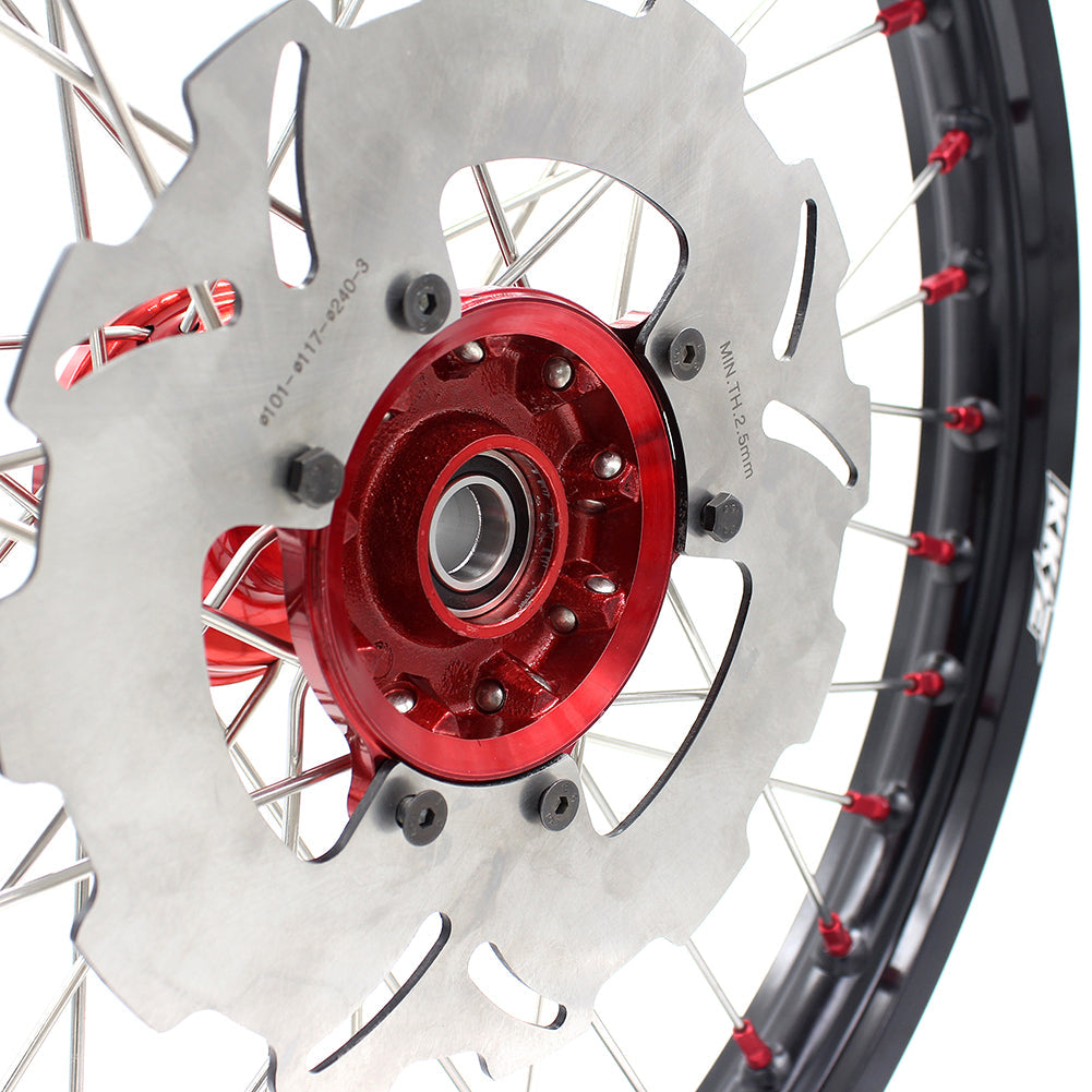 KKE 21 Inch Casting Front Wheel Rim for HONDA XR400R 1996-2004 Red Disc KKE Racing