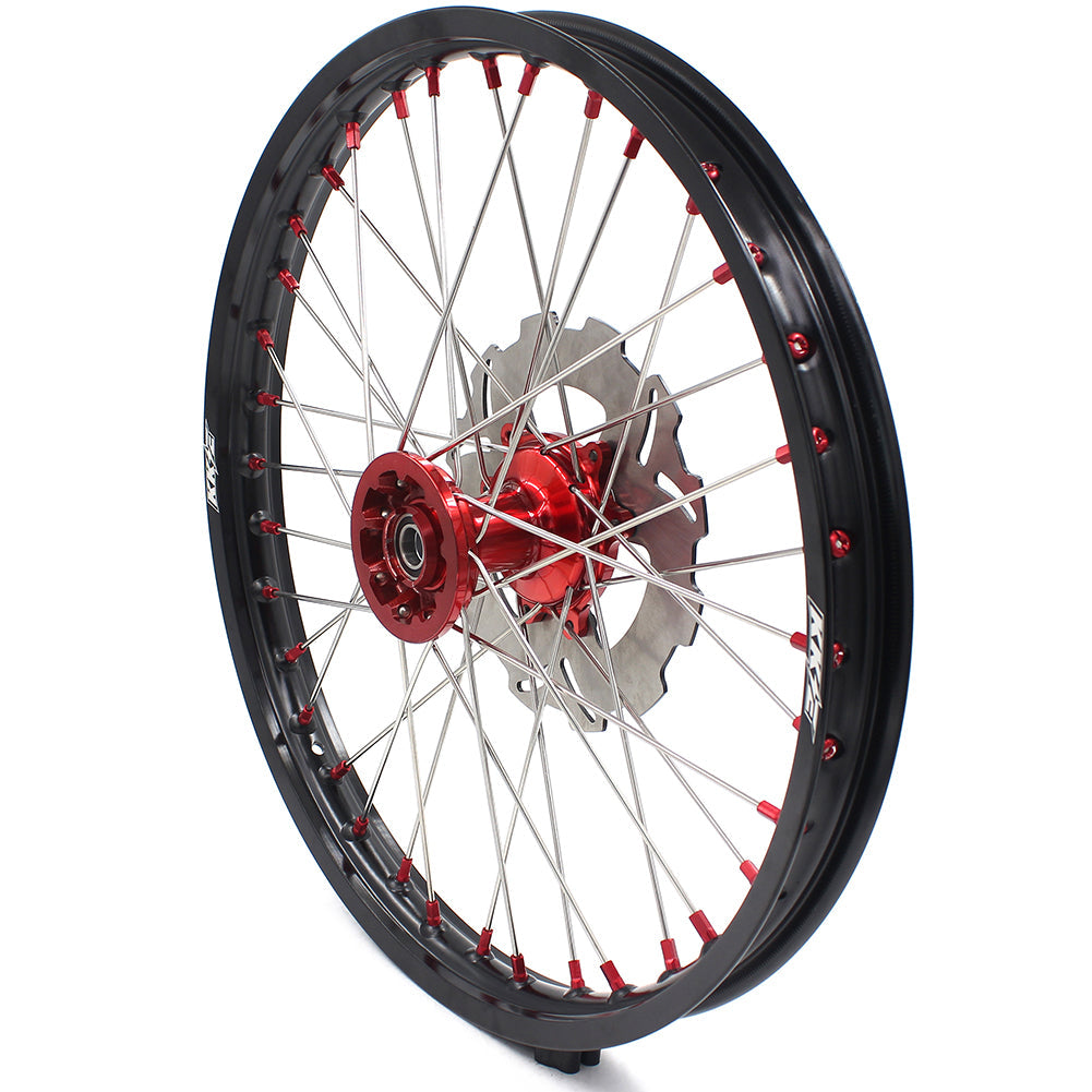 KKE 21 Inch Casting Front Wheel Rim for HONDA XR400R 1996-2004 Red Disc KKE Racing