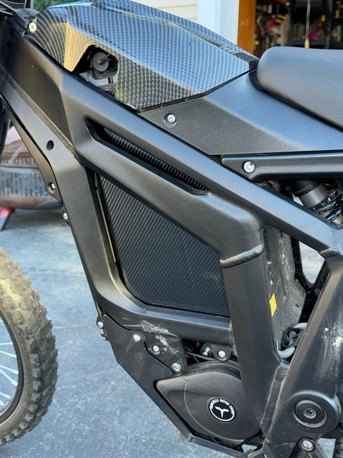 E-Bike Carbon Fiber Battery Wrap MXwraps