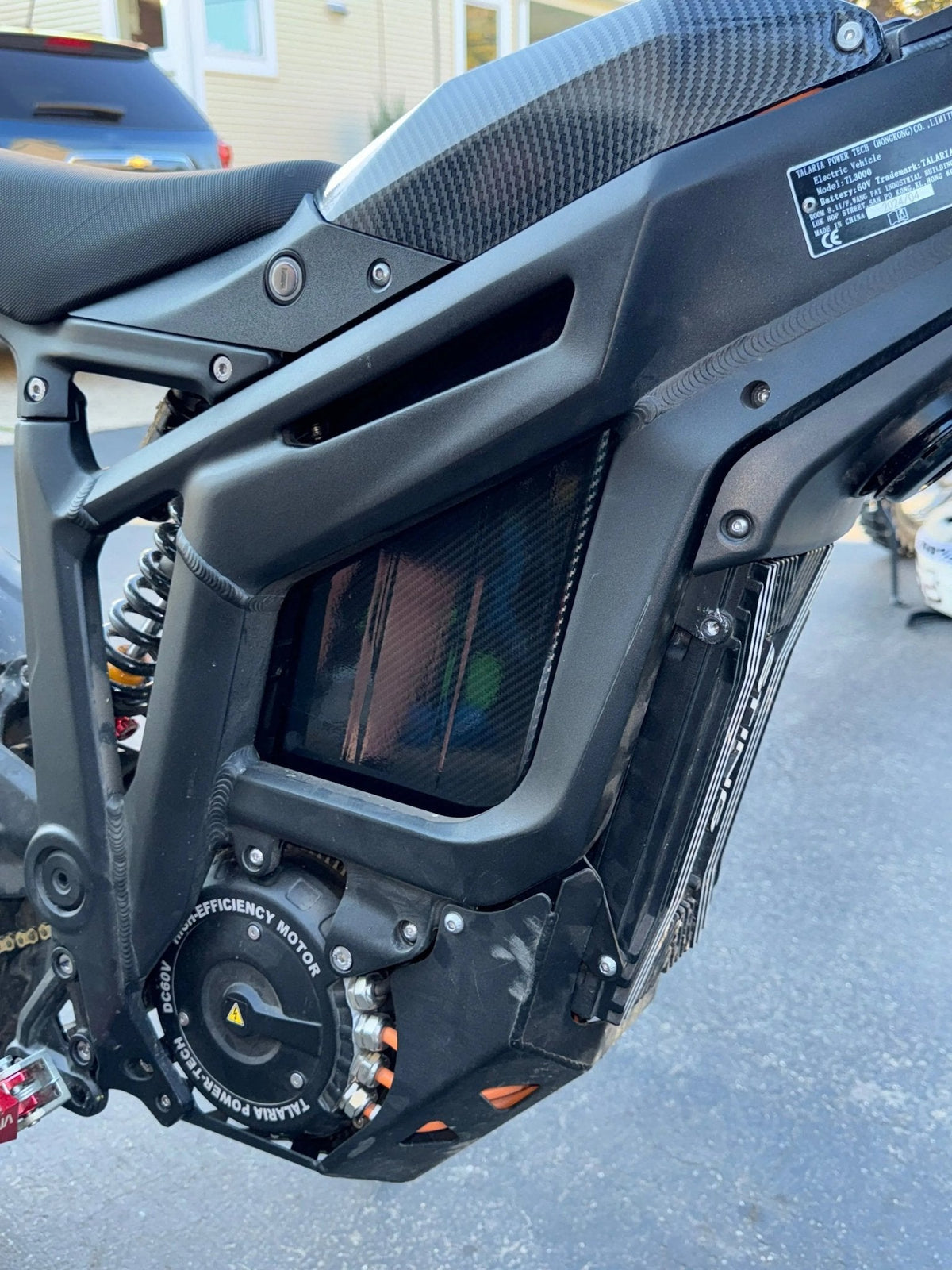 E-Bike Carbon Fiber Battery Wrap MXwraps