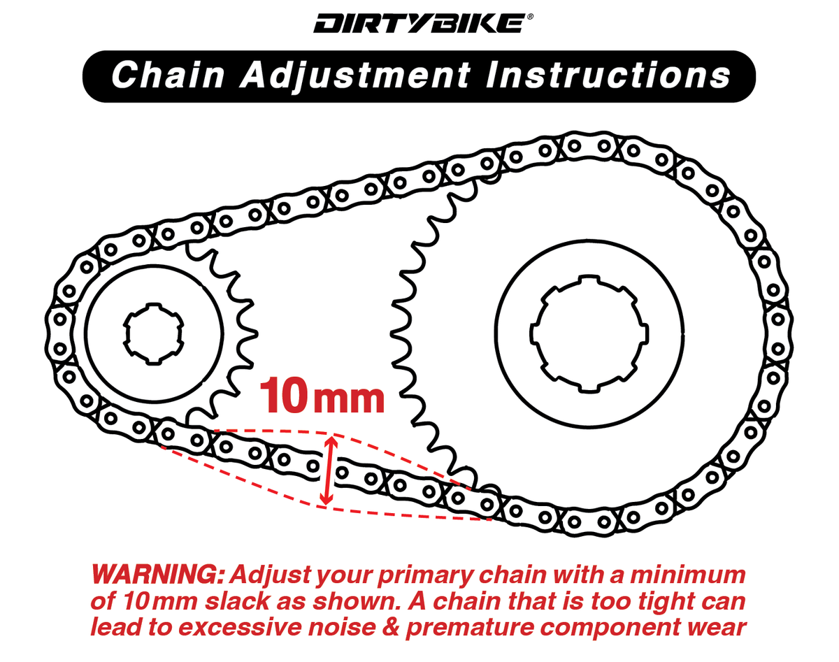 Primary Belt to Chain Conversion Kit | 219 | Sealed O-Ring | Talaria X3 | (XXX) eDirtyBike