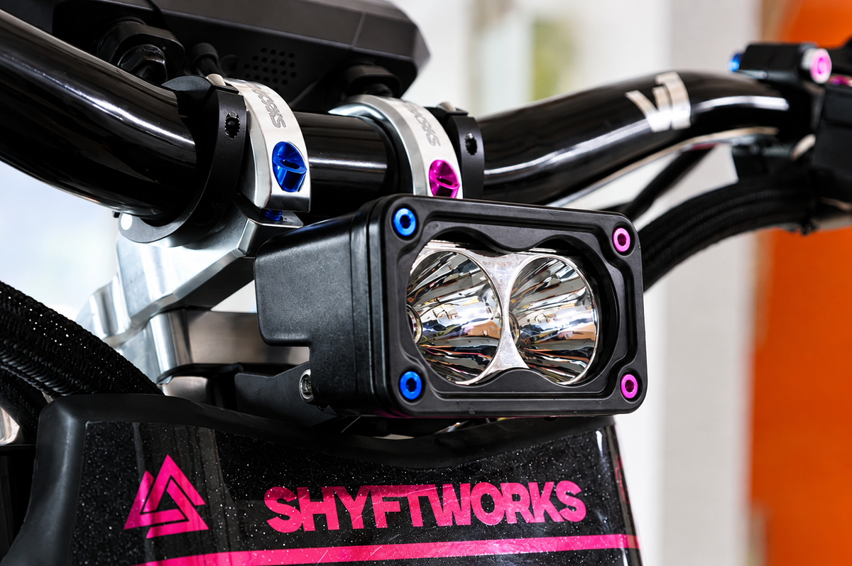 Baja S2 titanium bolts Tirider