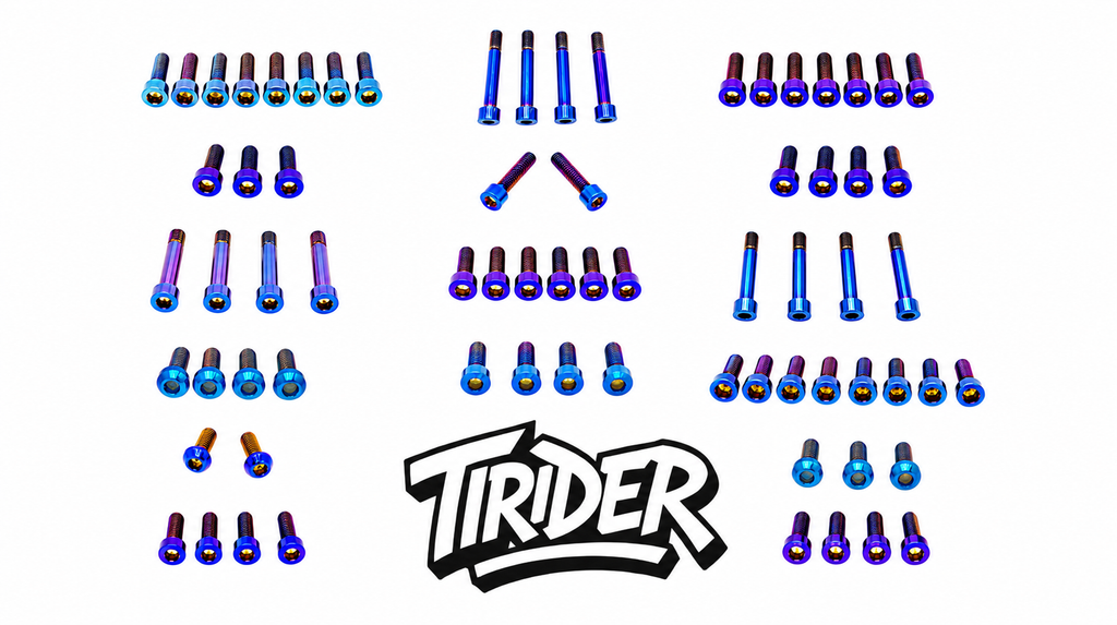 Ultra bee titanium bolt kit Tirider