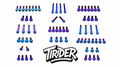 Ultra bee titanium bolt kit Tirider