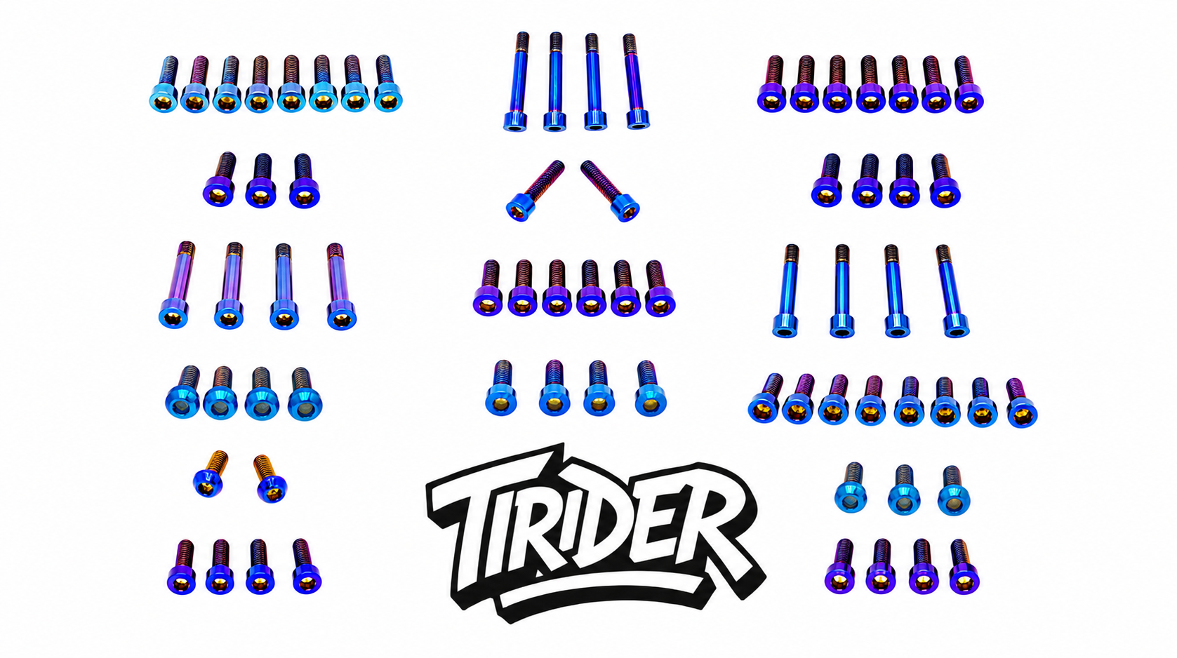 Ultra bee titanium bolt kit Tirider