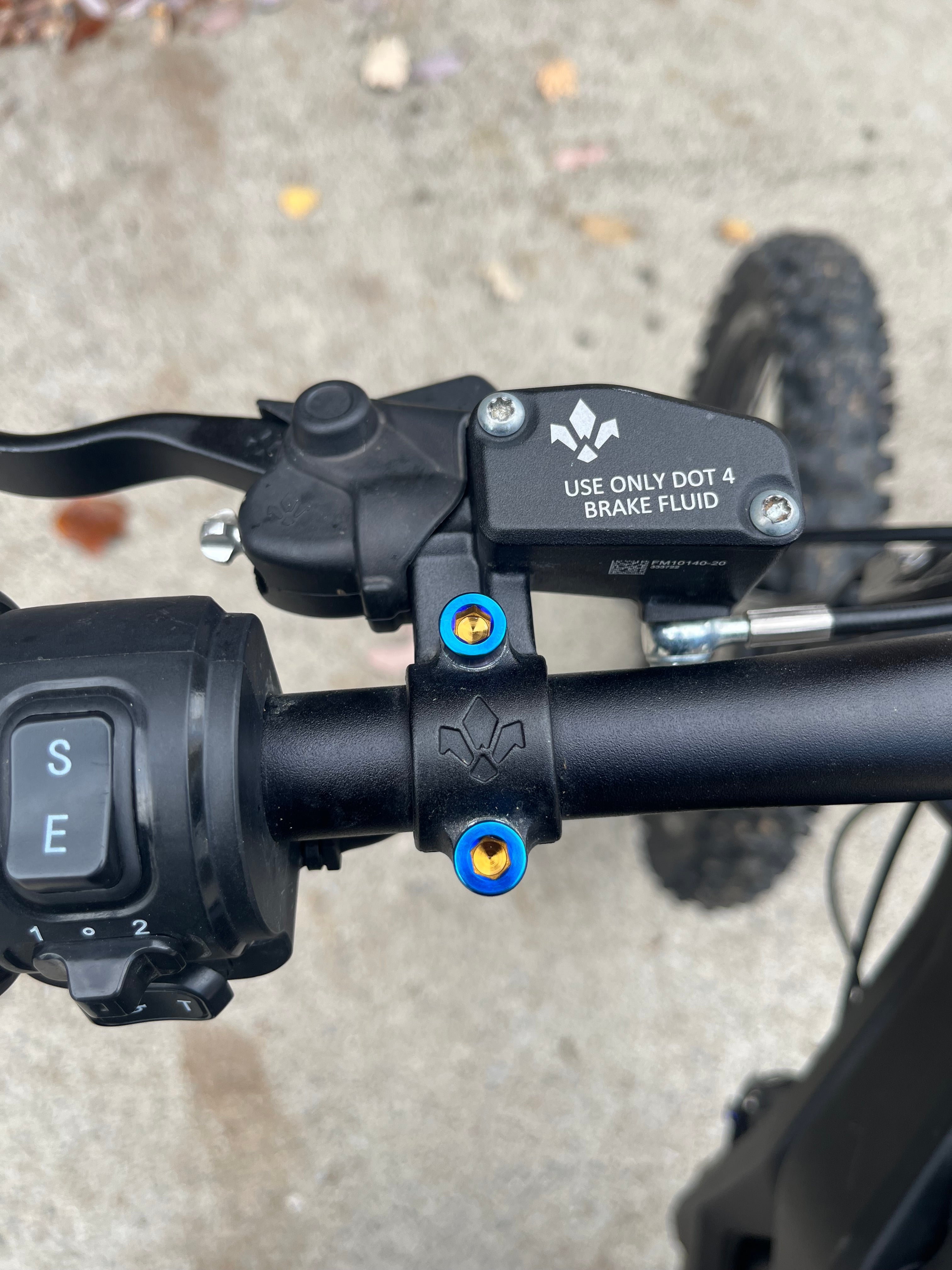 Formula Hand Brake Titanium (Set of 2) axbolts
