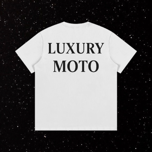 White Luxury Moto Shirt Luxury Moto