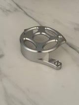 Surron Light Bee X & E-Ride Metal Motor Cover | CNC Upgrade Replacement (Black & Chrome) Forged Racing