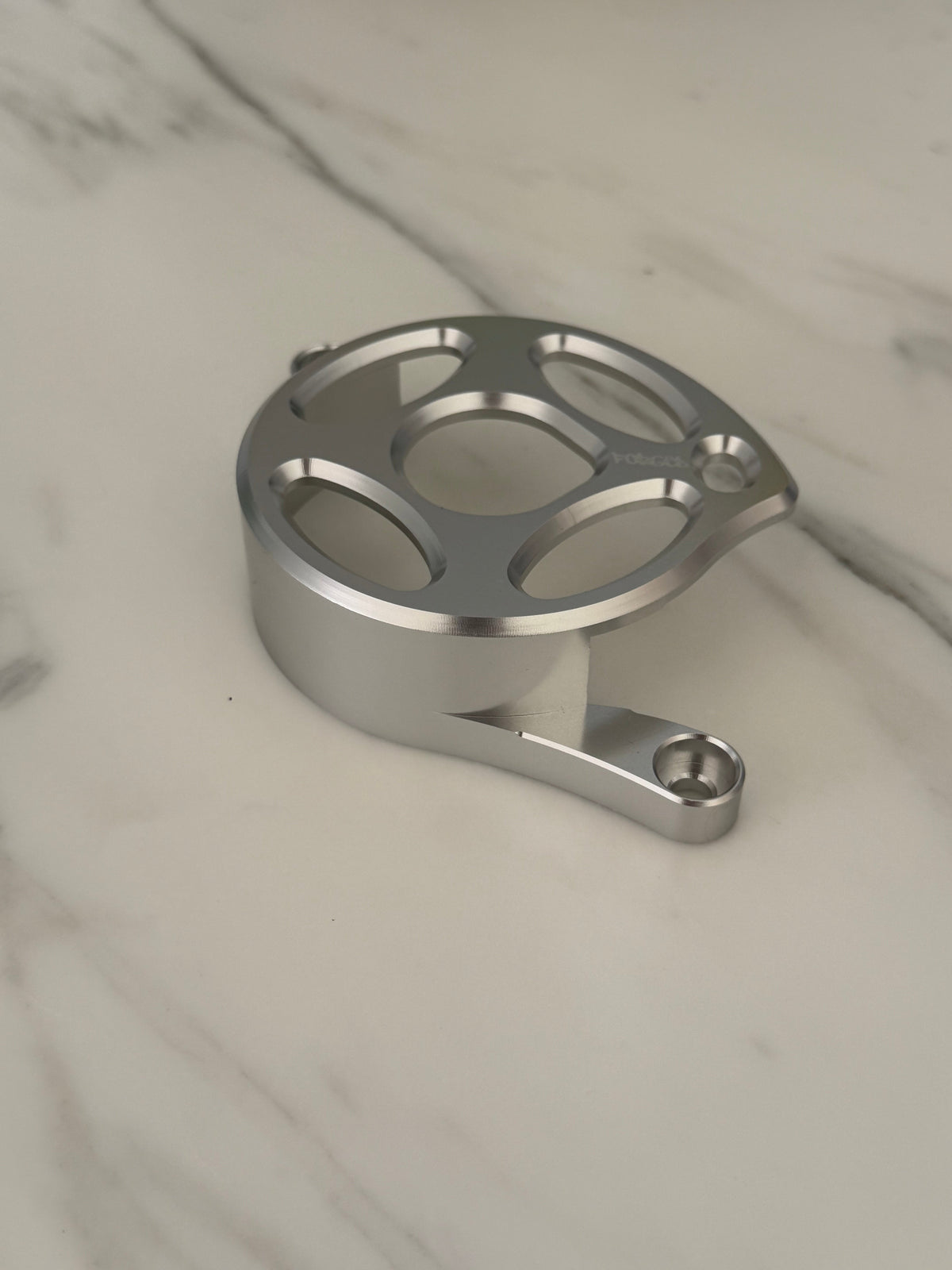Surron Light Bee X & E-Ride Metal Motor Cover | CNC Upgrade Replacement (Black & Chrome) Forged Racing