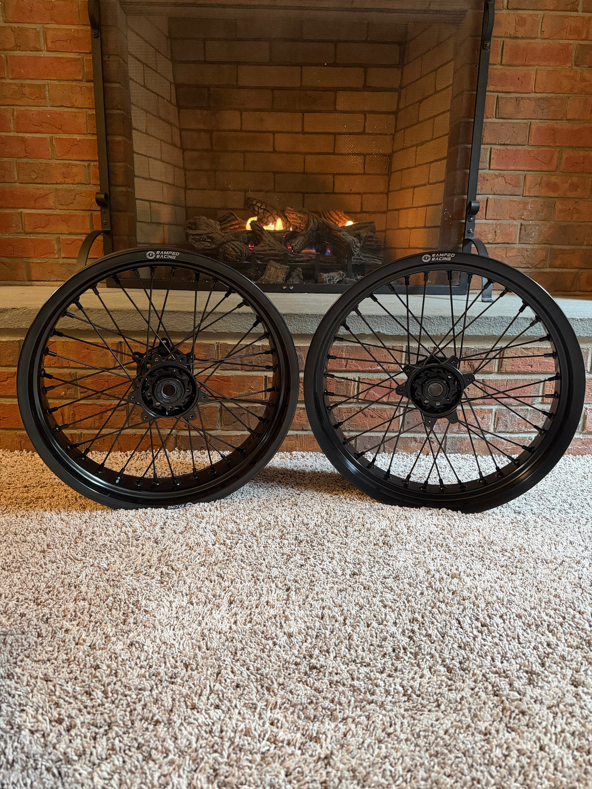17/17 Ultrawide Supermoto Wheel Set for Surron Ultra Bee (No Tires) - Riot Racing