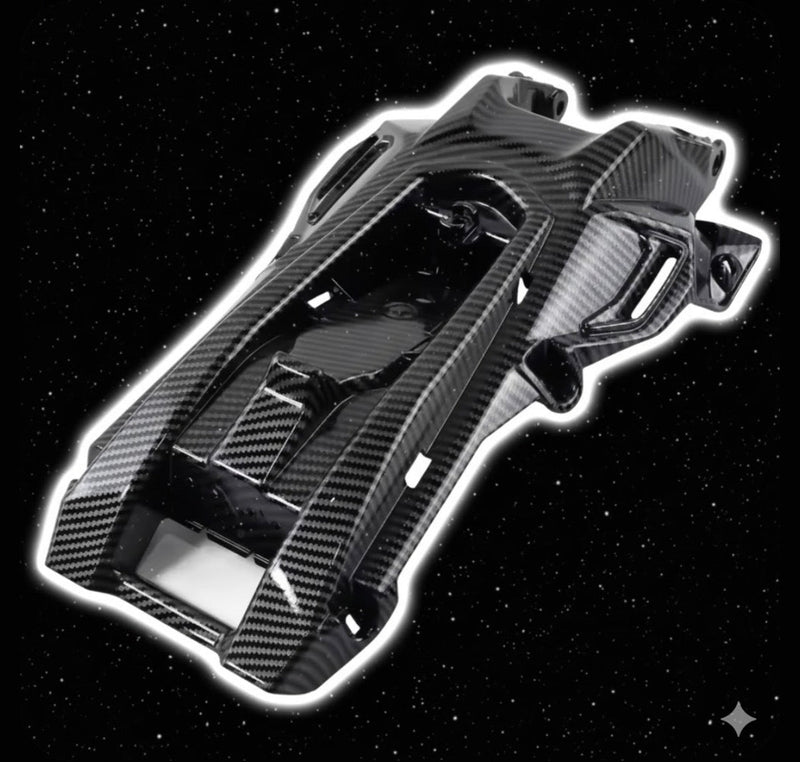 Ultra bee Carbon Fiber Style battery cover lid Luxury Moto