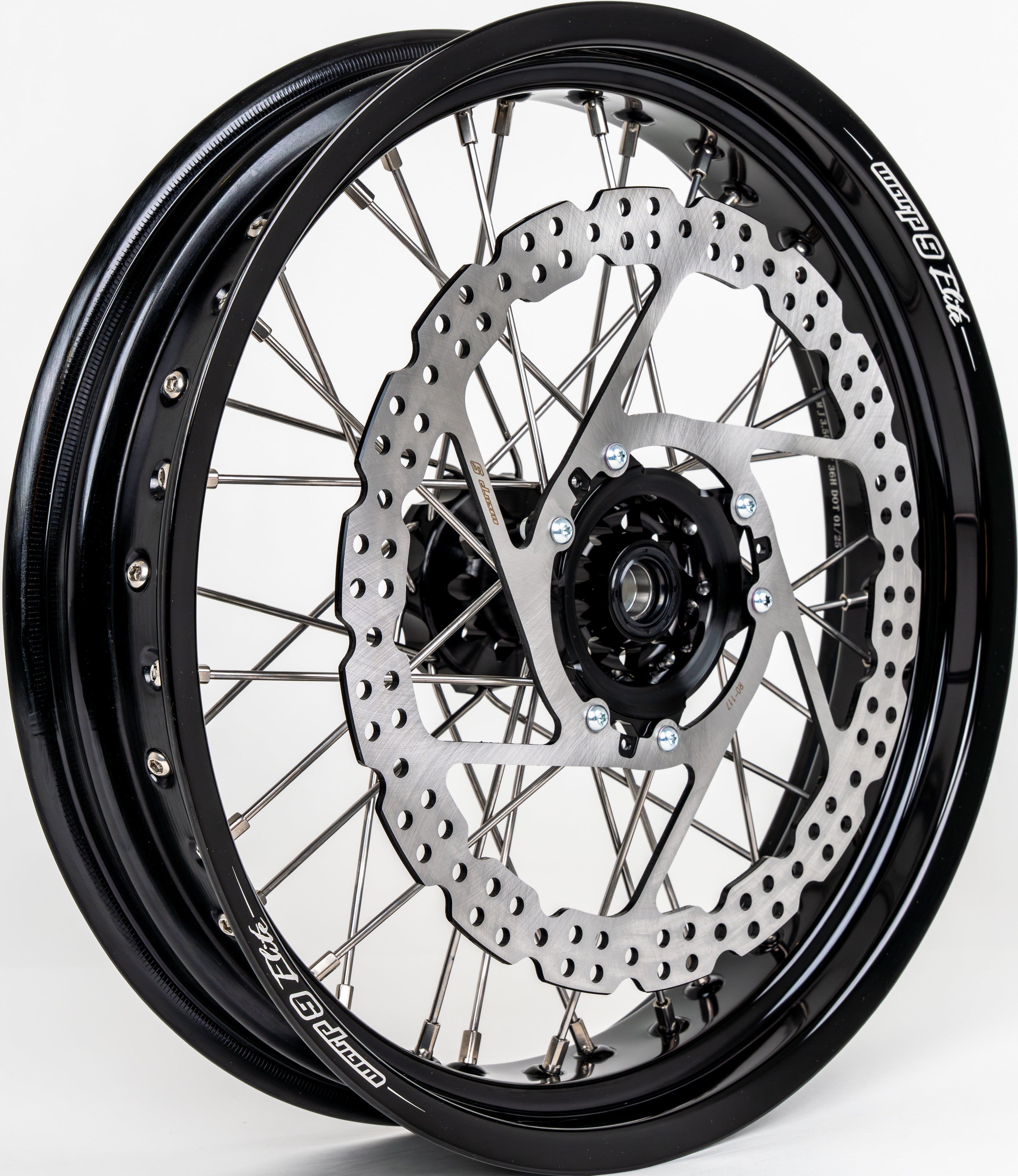 Early Honda CRF Front 17"  Wheel (IN STOCK) Fitment Below Warp9Racing