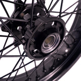 KKE 3.5*17'' & 4.25*17'' Supermoto Wheels Rims Fit STARK VARG MX EX Electric Dirt Bike All Black KKE Racing