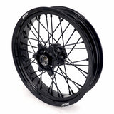 KKE 3.5*17'' & 4.25*17'' Supermoto Wheels Rims Fit STARK VARG MX EX Electric Dirt Bike All Black KKE Racing