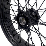 KKE 3.5*17'' & 4.25*17'' Supermoto Wheels Rims Fit STARK VARG MX EX Electric Dirt Bike All Black KKE Racing