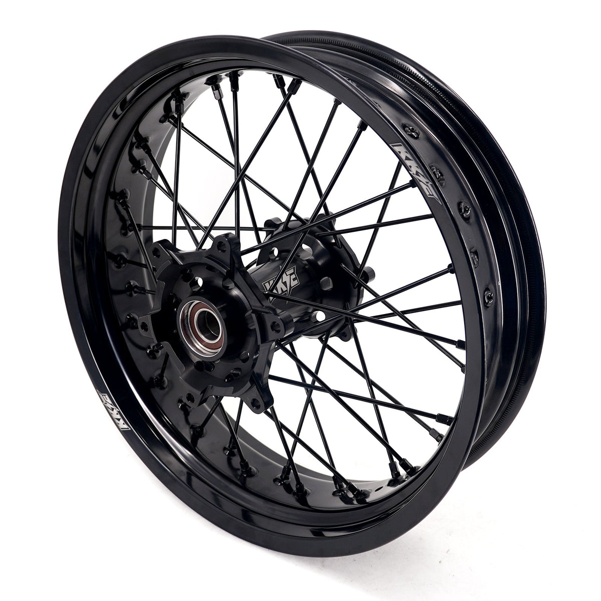 KKE 3.5*17'' & 4.25*17'' Supermoto Wheels Rims Fit STARK VARG MX EX Electric Dirt Bike All Black KKE Racing