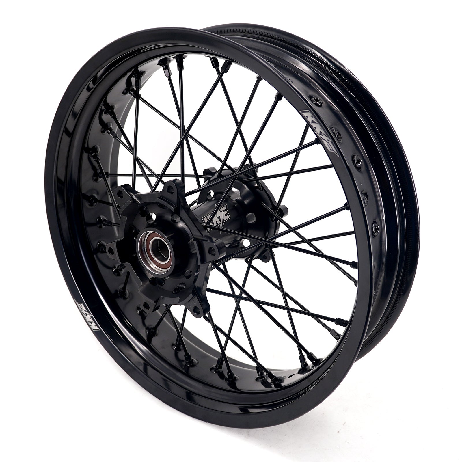 KKE 3.5*17'' & 4.25*17'' Supermoto Wheels Rims Fit STARK VARG MX EX Electric Dirt Bike All Black KKE Racing