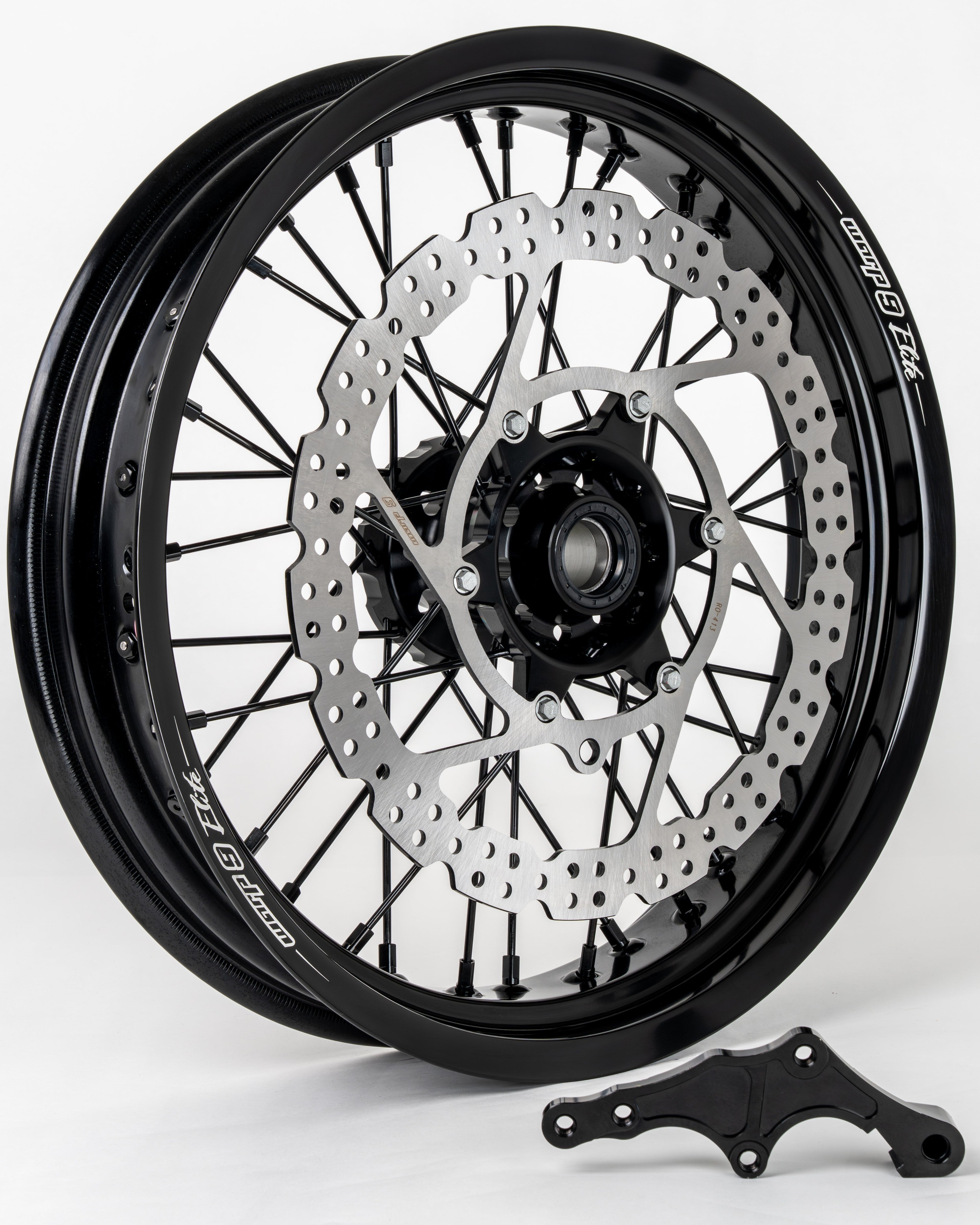 HUSQ/GAS GAS Braketec Front 17" Wheel (IN STOCK) Fitment Below Warp9Racing