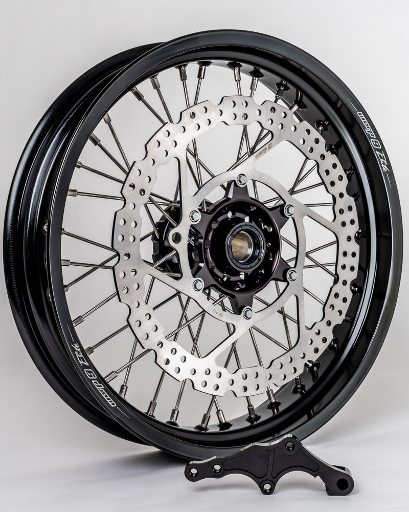 HUSQ/GAS GAS Braketec Front 17" Wheel (IN STOCK) Fitment Below Warp9Racing