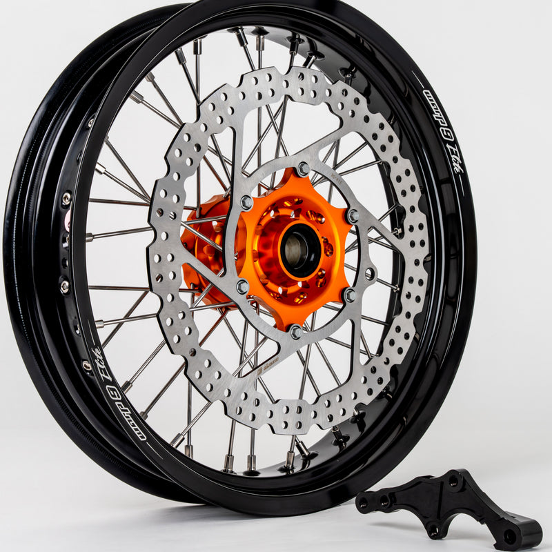 KTM/HUSQ/GAS GAS Front 17" Wheel (IN STOCK) Fitment Below Warp9Racing