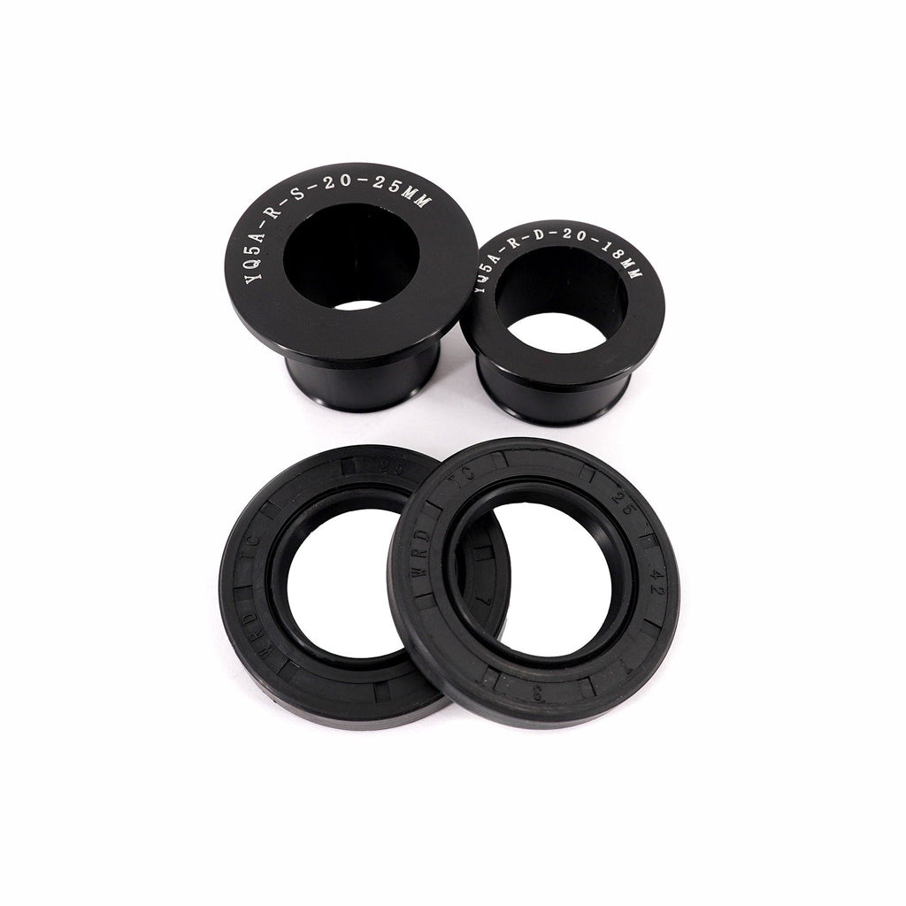 KKE Replacement Rear Billet Bushing Spacers Kit Fit Surron Ultra Bee 2023-2025 Black KKE Racing