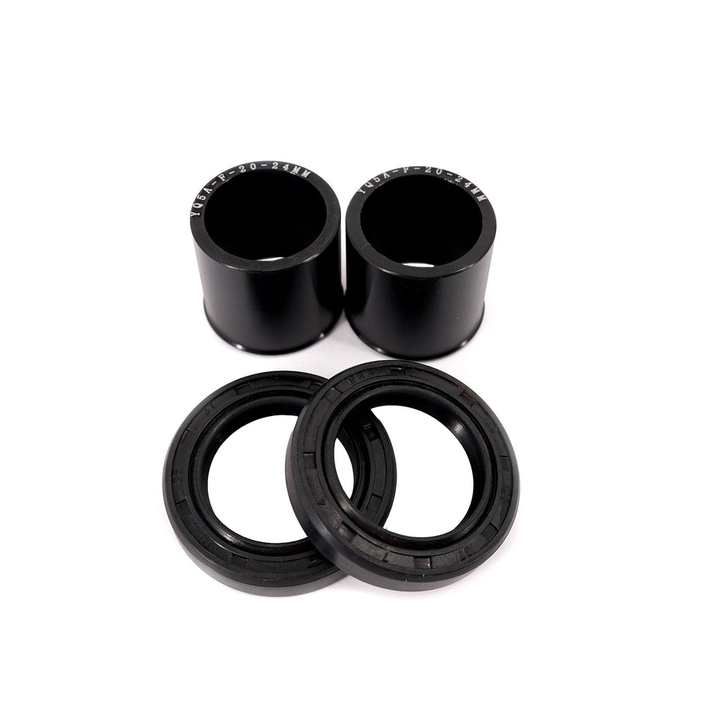 KKE Replacement Front Billet Bushing Spacers Kit Fit Surron Ultra Bee 2023-2025 Black KKE Racing