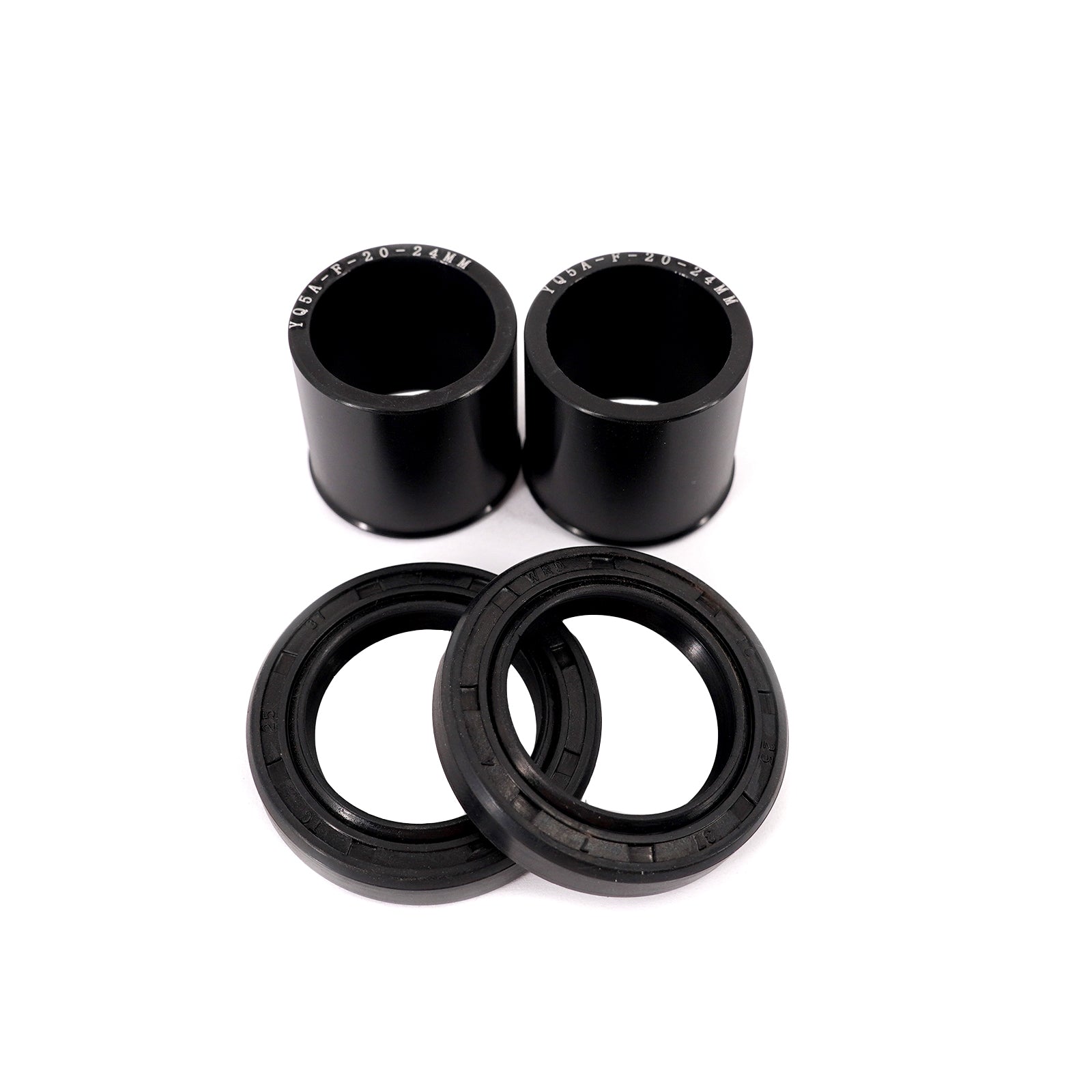 KKE Replacement Front Billet Bushing Spacers Kit Fit Surron Ultra Bee 2023-2025 Black KKE Racing